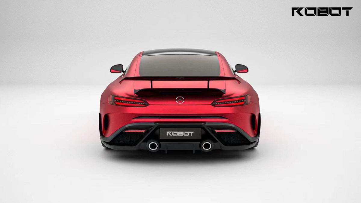Mercedes Benz AMG GT/GTS/GTC/GTR C190 (fits both Pre-facelift & facelift) 2015 2016 2017 2018 2019 2020 2021 with Aftermarket Parts - Paragon Rear Wing Carbon Fiber / FRP from Robot Craftsman
Mercedes Benz AMG GT/GTS/GTC/GTR C190 (fits both Pre-facelift & facelift) 2015 2016 2017 2018 2019 2020 2021 with Aftermarket Parts - Paragon Rear Wing Carbon Fiber / FRP from Robot Craftsman