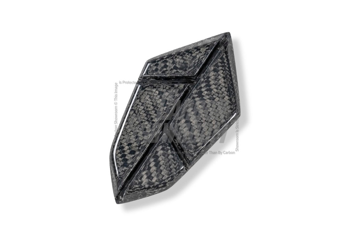 Ford Mustang Ecoboost V6 GT March1 Bullitt S550.1 S550.2 2015 2016 2017 2018 2019 2020 2021 2022 2023 with Aftermarket Parts - "DAWN & DUSK" Trunk Deck Lid Back Cover with Wooden Boat Badge Carbon Fiber / FRP from Robot Craftsman
