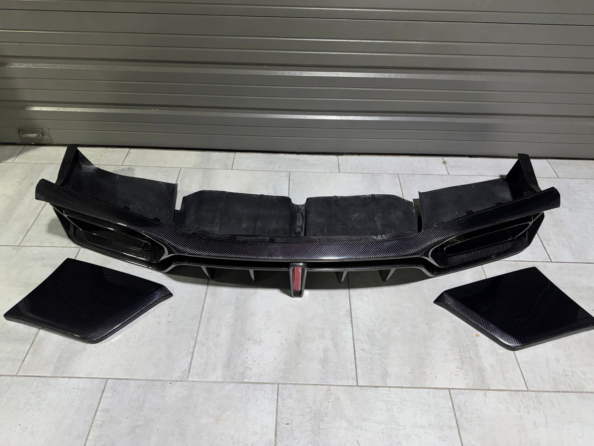 Robot Craftsman "GODZILLA" Rear Bumper & Diffuser for Nissan GTR R35 PP Polypropylene FRP Carbon Fiber
