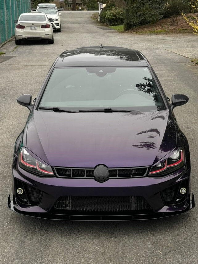 Robot Craftsman ROBOT Emblem Cover for Volkswagen Golf R MK7/7.5 Carbon Fiber/FRP