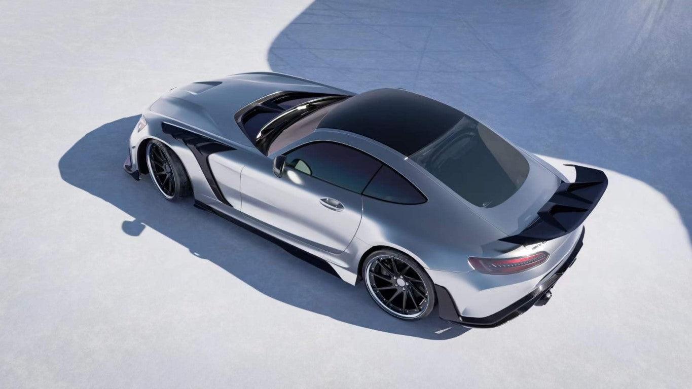 Mercedes Benz AMG GT/GTS/GTC/GTR C190 (fits both Pre-facelift & facelift) 2015 2016 2017 2018 2019 2020 2021 with Aftermarket Parts - Paragon Rear Wing Carbon Fiber / FRP from Robot Craftsman
Mercedes Benz AMG GT/GTS/GTC/GTR C190 (fits both Pre-facelift & facelift) 2015 2016 2017 2018 2019 2020 2021 with Aftermarket Parts - Paragon Rear Wing Carbon Fiber / FRP from Robot Craftsman Mercedes Benz AMG GT/GTS/GTC/GTR C190 (fits both Pre-facelift & facelift) 2015 2016 2017 2018 2019 2020 2021 with Aftermarket Parts - Paragon Rear Wing Carbon Fiber / FRP from Robot Craftsman
Mercedes Benz AMG GT/GTS/GTC/GTR C190 (fits both Pre-facelift & facelift) 2015 2016 2017 2018 2019 2020 2021 with Aftermarket Parts - Paragon Rear Wing Carbon Fiber / FRP from Robot Craftsman