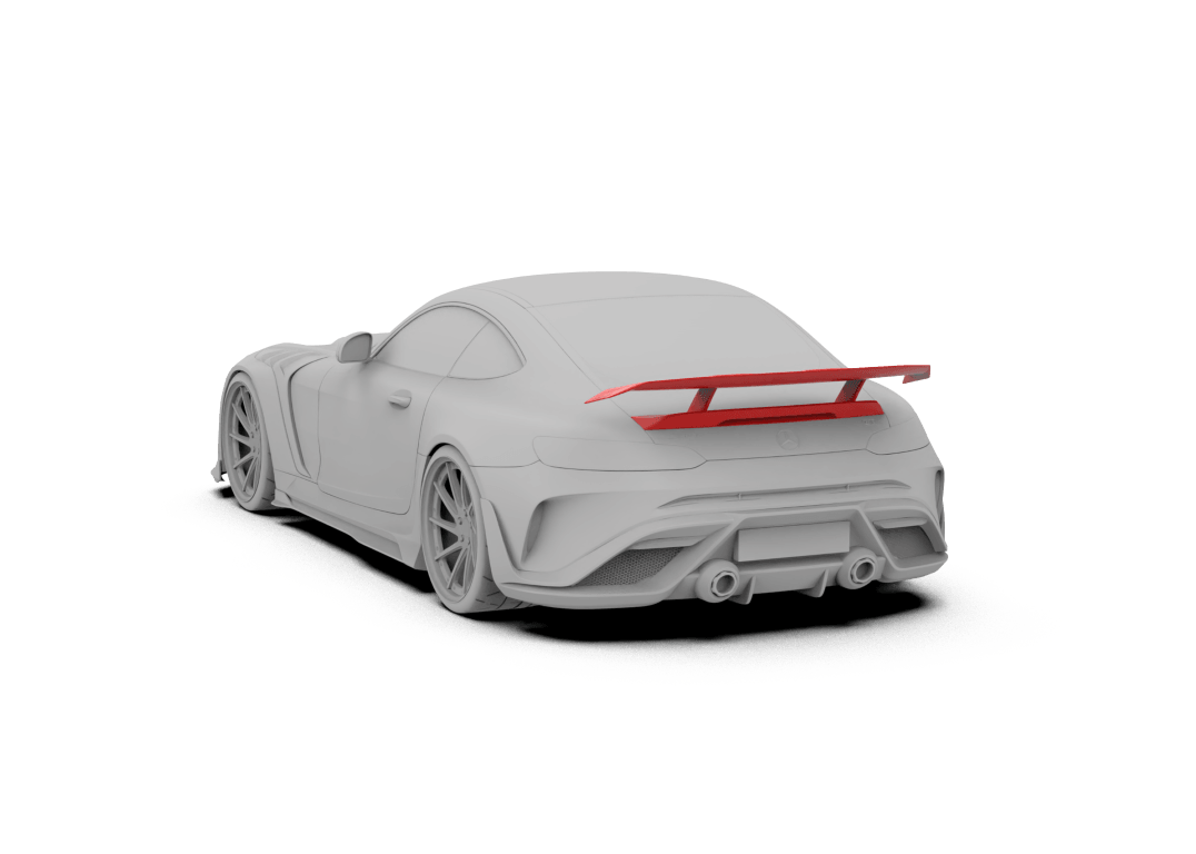 Mercedes Benz AMG GT/GTS/GTC/GTR C190 (fits both Pre-facelift & facelift) 2015 2016 2017 2018 2019 2020 2021 with Aftermarket Parts - Paragon Rear Wing Carbon Fiber / FRP from Robot Craftsman
Mercedes Benz AMG GT/GTS/GTC/GTR C190 (fits both Pre-facelift & facelift) 2015 2016 2017 2018 2019 2020 2021 with Aftermarket Parts - Paragon Rear Wing Carbon Fiber / FRP from Robot Craftsman