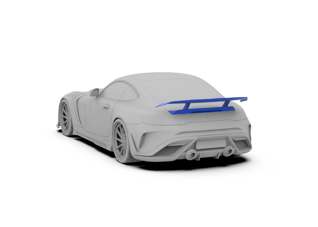 Mercedes Benz AMG GT/GTS/GTC/GTR C190 (fits both Pre-facelift & facelift) 2015 2016 2017 2018 2019 2020 2021 with Aftermarket Parts - Paragon Rear Wing Carbon Fiber / FRP from Robot Craftsman
Mercedes Benz AMG GT/GTS/GTC/GTR C190 (fits both Pre-facelift & facelift) 2015 2016 2017 2018 2019 2020 2021 with Aftermarket Parts - Paragon Rear Wing Carbon Fiber / FRP from Robot Craftsman