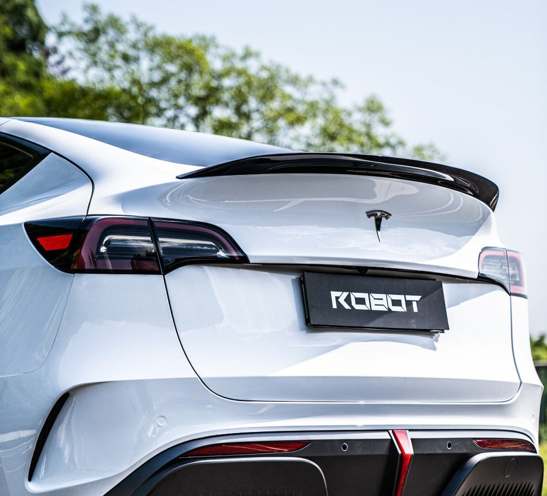 Tesla Model Y Rear Spoiler - Carbon Fiber
