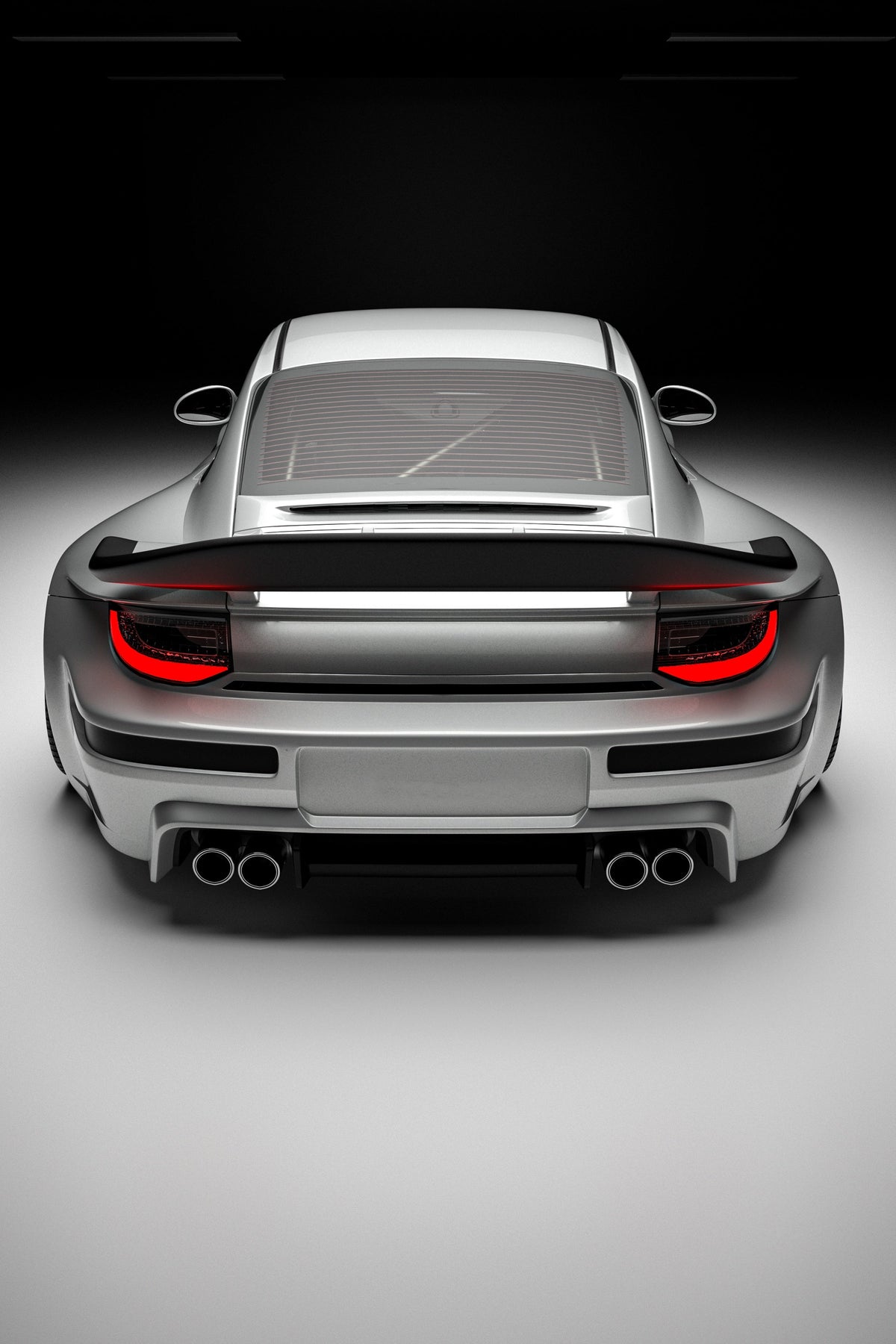 ROBOT CRAFTSMAN "TIGANISM GUSTAV" Widebody Rear Bumper and Diffuser for Porsche 911 997.1 997.2 Carrera Base/S 2005-2012 Carbon Fiber / FRP