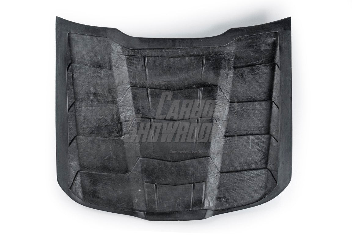 Ford Mustang Ecoboost V6 GT March1 Bullitt S550.1 S550.2 2015 2016 2017 2018 2019 2020 2021 2022 2023 with Aftermarket Parts - "DAWN & DUSK" Rear Window Louvers Carbon Fiber / FRP from Robot Craftsman
