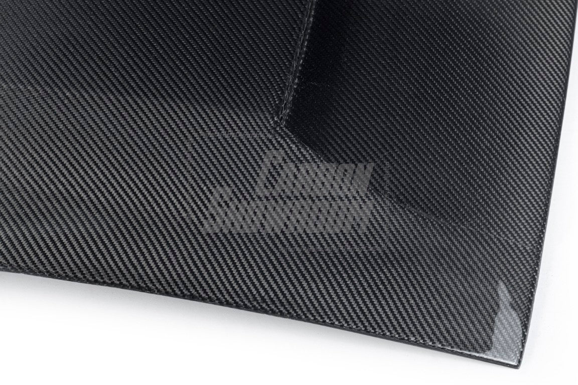 Ford Mustang Ecoboost V6 GT March1 Bullitt S550.1 S550.2 2015 2016 2017 2018 2019 2020 2021 2022 2023 with Aftermarket Parts - "DAWN & DUSK" Roof Scoop Carbon Fiber / FRP from Robot Craftsman
