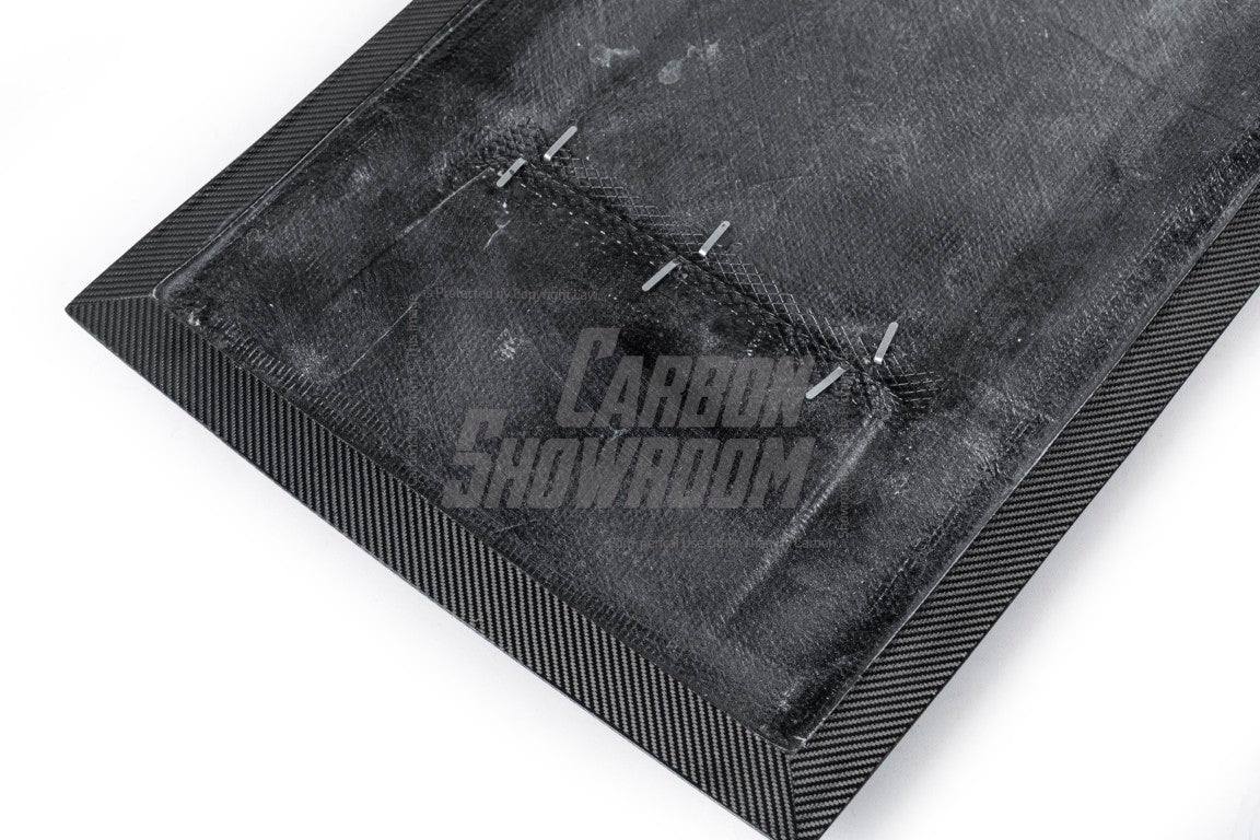 Ford Mustang Ecoboost V6 GT March1 Bullitt S550.1 S550.2 2015 2016 2017 2018 2019 2020 2021 2022 2023 with Aftermarket Parts - "DAWN & DUSK" Roof Scoop Carbon Fiber / FRP from Robot Craftsman