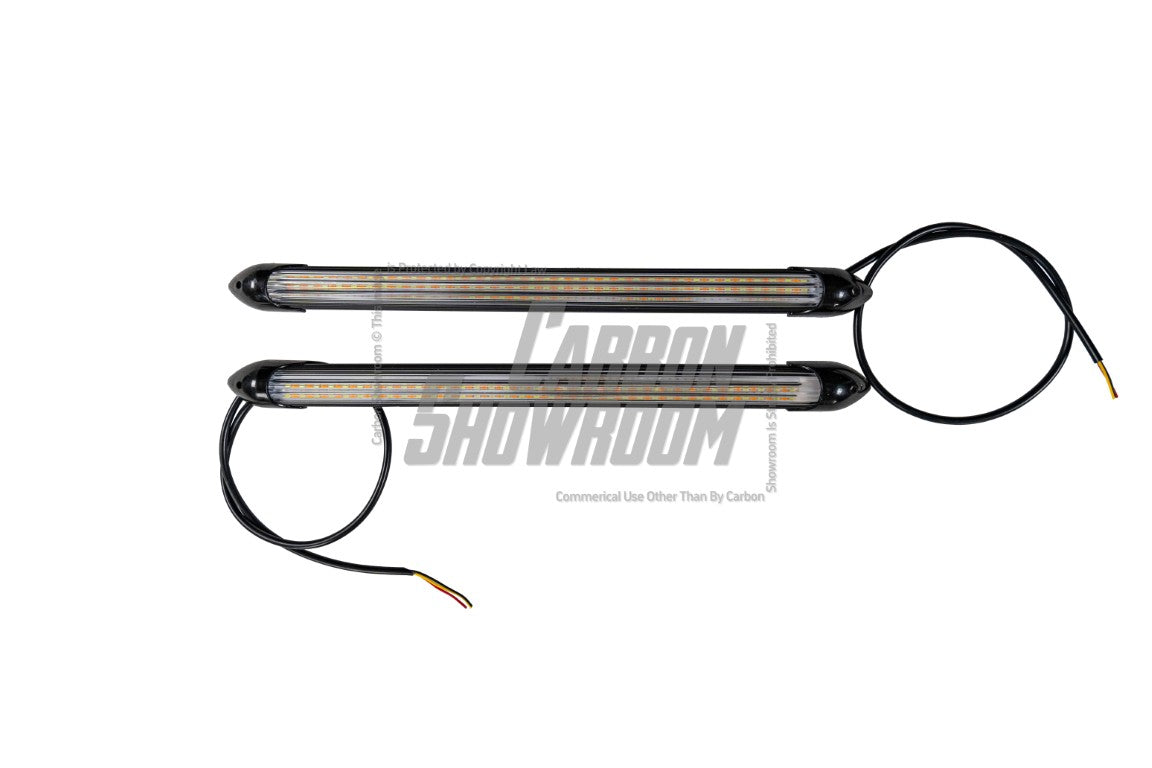 DRL and Turn Sequential Signal for DAWN Mustang and GODZILLA GTR Front Bumper from Robot Craftsman