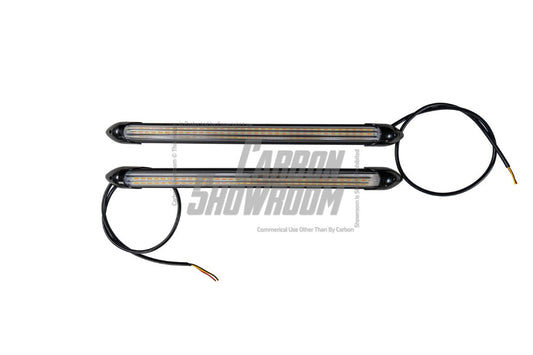 DRL and Turn Sequential Signal for DAWN Mustang and GODZILLA GTR Front Bumper from Robot Craftsman