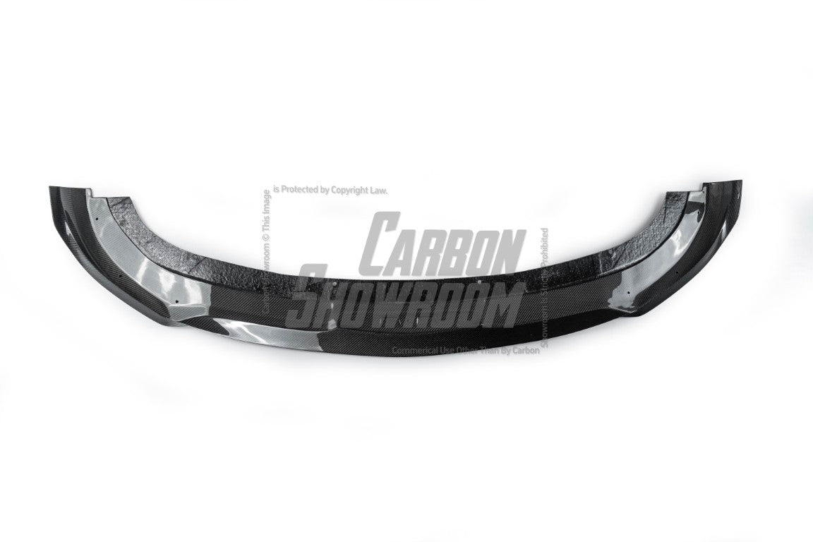 Alfa Romeo Giulia Sport Veloce Ti Sprint RWD AWD 2017 2018 2019 2020 2021 2022 2023 2024 (not suitable for Base and Lusso front bumpers) with Aftermarket Parts - "HIDROGAI" Front Lip Splitter Carbon Fiber / FRP from Robot Craftsman