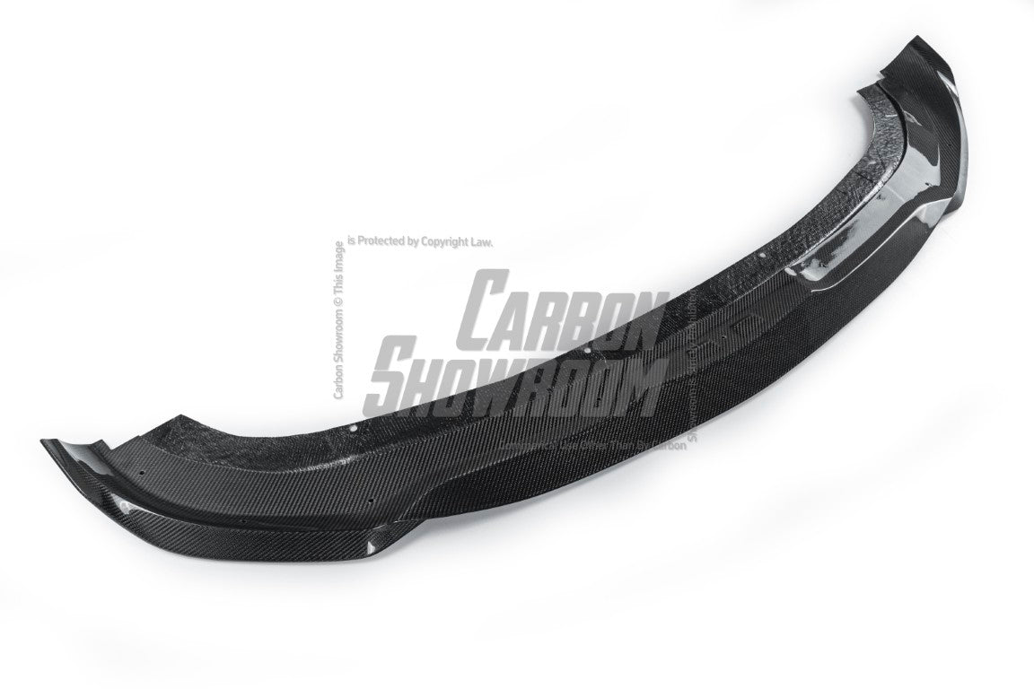 Alfa Romeo Giulia Sport Veloce Ti Sprint RWD AWD 2017 2018 2019 2020 2021 2022 2023 2024 (not suitable for Base and Lusso front bumpers) with Aftermarket Parts - "HIDROGAI" Front Lip Splitter Carbon Fiber / FRP from Robot Craftsman