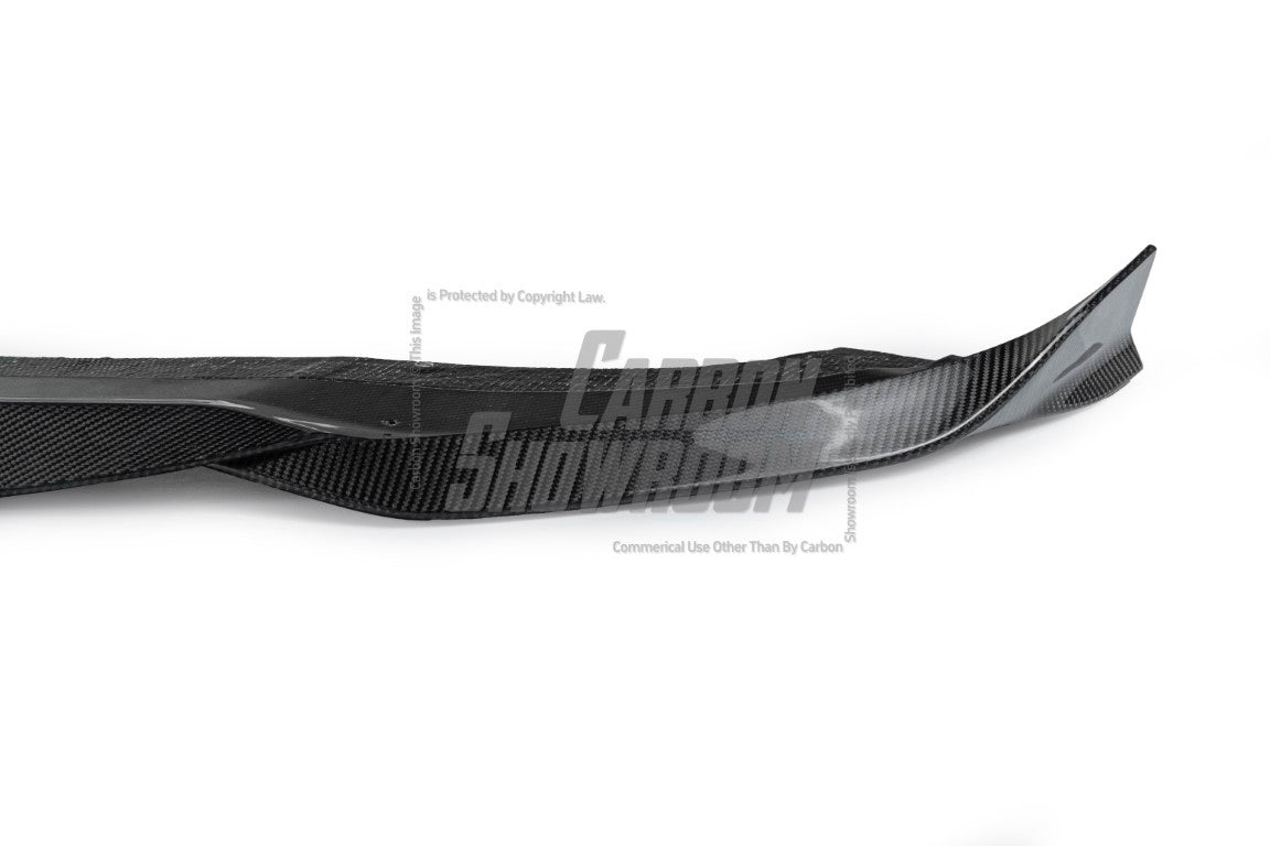 Alfa Romeo Giulia Sport Veloce Ti Sprint RWD AWD 2017 2018 2019 2020 2021 2022 2023 2024 (not suitable for Base and Lusso front bumpers) with Aftermarket Parts - "HIDROGAI" Front Lip Splitter Carbon Fiber / FRP from Robot Craftsman