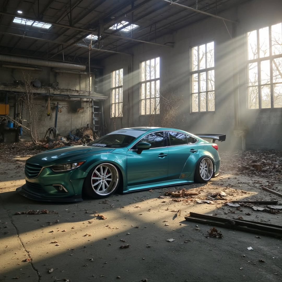 Mazda6 Sport Grand Touring Singature Carbon Edition 2014 2015 2016 2017 2018 2019 with Aftermarket Parts - For OEM Bumper Front Lip Carbon Fiber / FRP from Robot Craftsman Mazda6 Sport Grand Touring Singature Carbon Edition 2014 2015 2016 2017 2018 2019 with Aftermarket Parts - For OEM Bumper Front Lip Carbon Fiber / FRP from Robot Craftsman