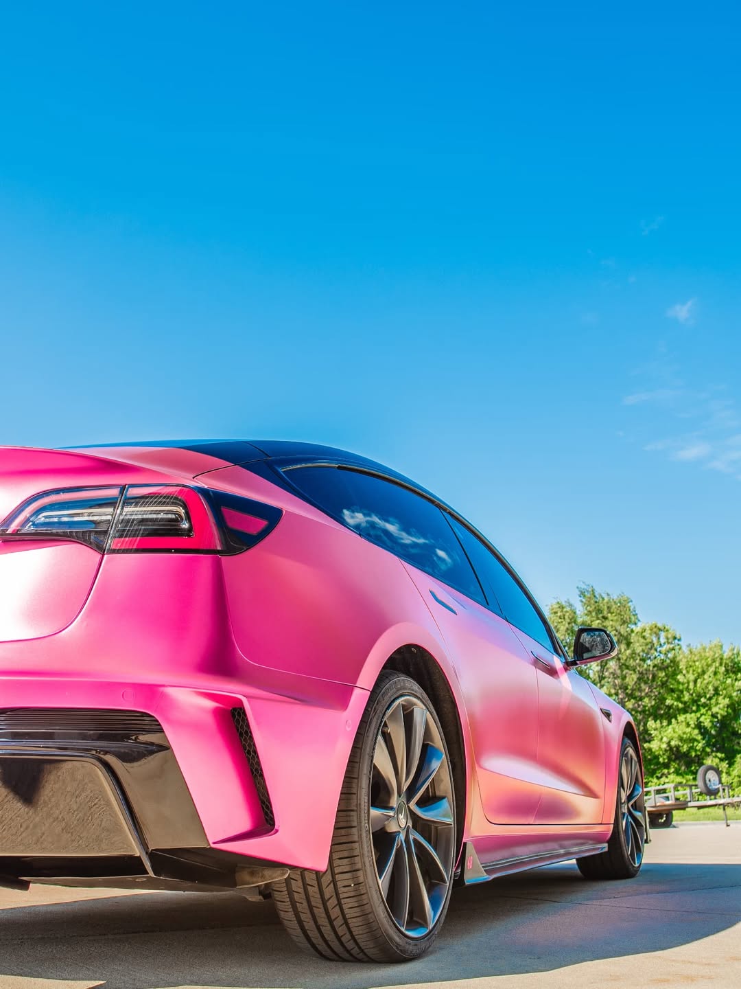 Tesla Model 3 Performance Long Range Standard Base 2017 2018 2019 2020 2021 2022 2023 with Aftermarket Parts - "HACKER" Rear Bumper & Diffuser Carbon Fiber / FRP from Robot Craftsman Tesla Model 3 Performance Long Range Standard Base 2017 2018 2019 2020 2021 2022 2023 with Aftermarket Parts - "HACKER" Rear Bumper & Diffuser Carbon Fiber / FRP from Robot Craftsman