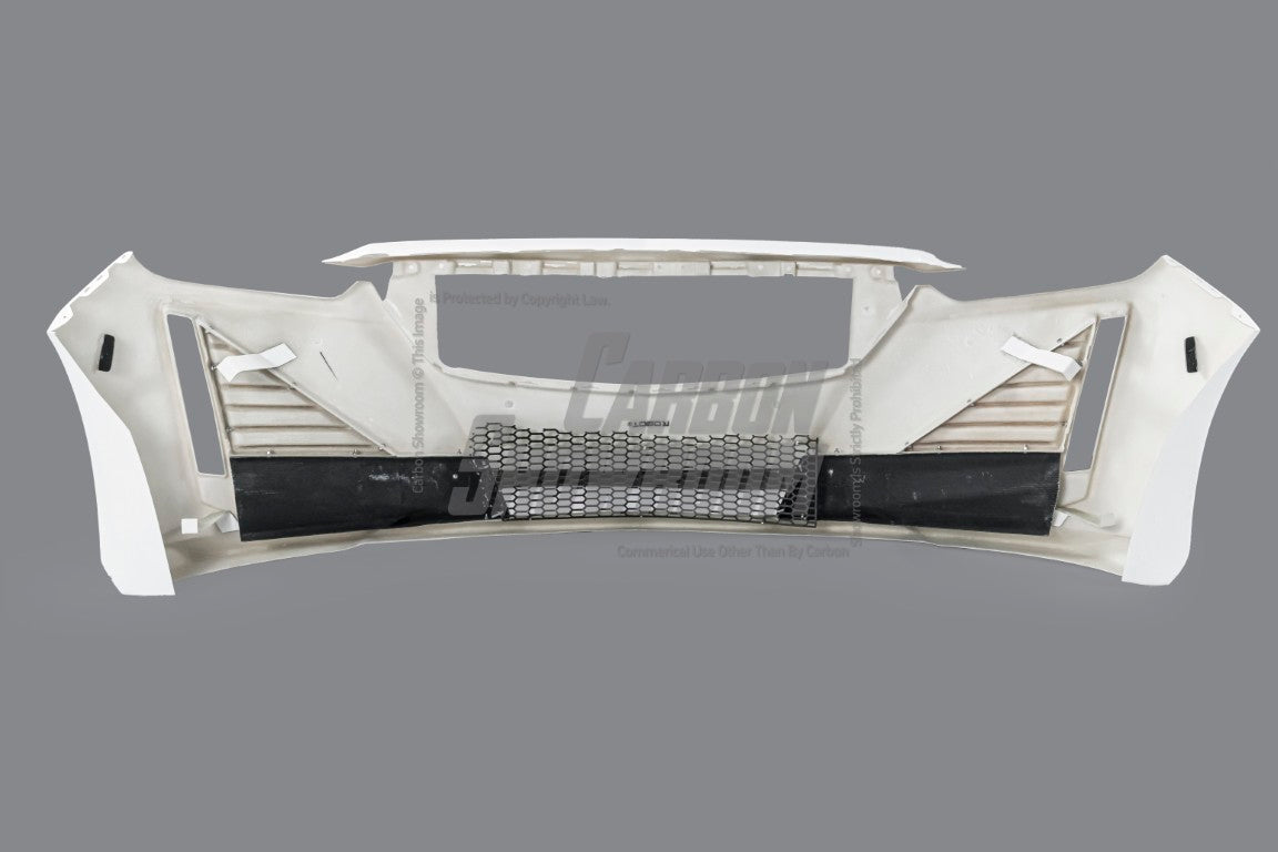 Cadillac CT5 CT5-V Sport Premium Luxury Base 2020 2021 2022 2023 2024 with Aftermarket Parts - "PRISM" Front Bumper & Front Lip Carbon Fiber / FRP from Robot Craftsman
