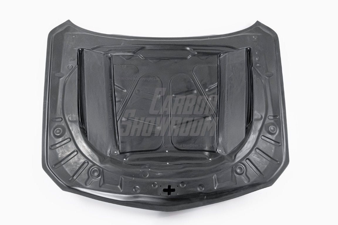 Cadillac CT5 CT5-V Blackwing Sport Premium Luxury Base 2020 2021 2022 2023 2024 with Aftermarket Parts - "PRISM" Hood Bonnet Carbon Fiber / FRP from Robot Craftsman