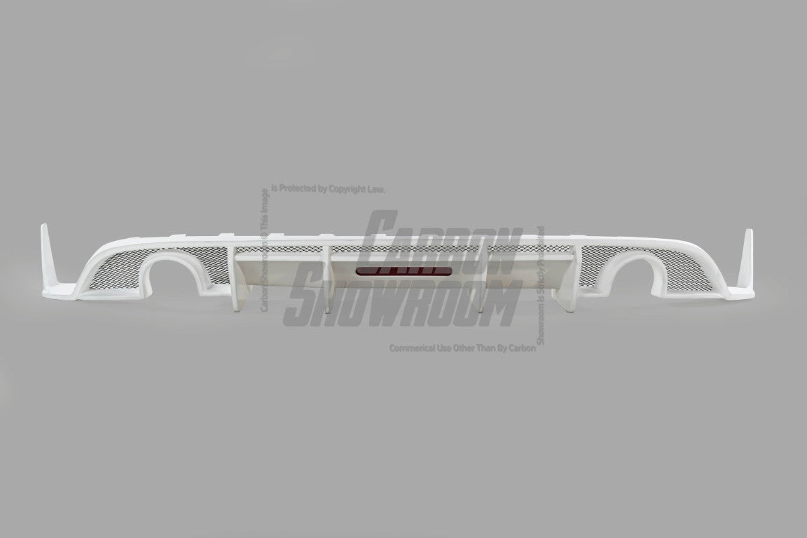 Volkswagen Golf R GTI Base MK7.5 2018 2019 2020 2021 (also suitable for Golf R and base Golf with exhaust conversion) with Aftermarket Parts - Rear Diffuser Carbon Fiber / FRP from Robot Craftsman