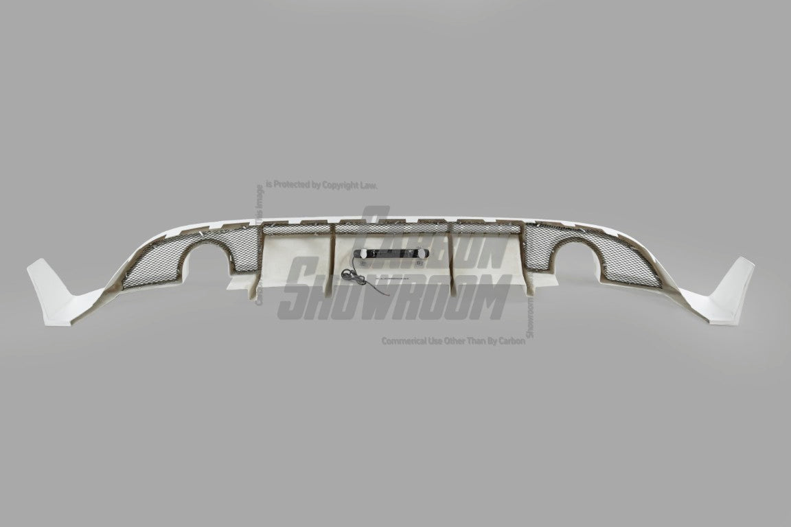 Volkswagen Golf R GTI Base MK7.5 2018 2019 2020 2021 (also suitable for Golf R and base Golf with exhaust conversion) with Aftermarket Parts - Rear Diffuser Carbon Fiber / FRP from Robot Craftsman
