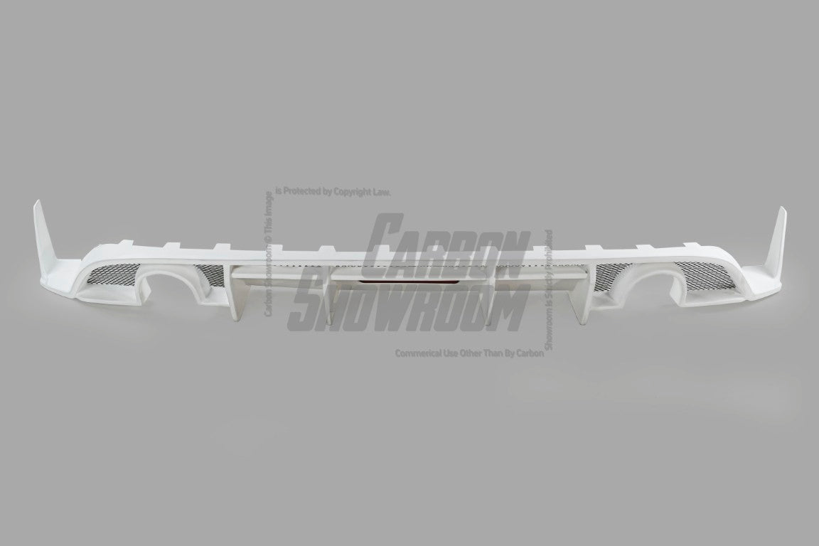 Volkswagen Golf R GTI Base MK7.5 2018 2019 2020 2021 (also suitable for Golf R and base Golf with exhaust conversion) with Aftermarket Parts - Rear Diffuser Carbon Fiber / FRP from Robot Craftsman