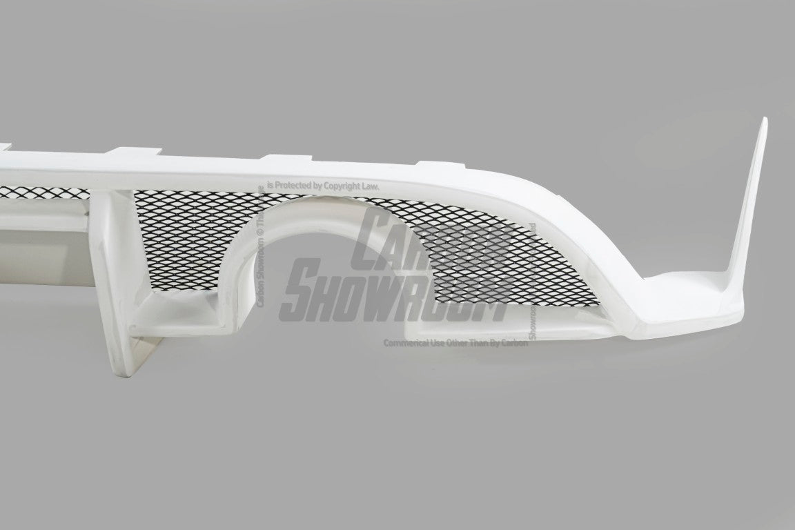 Volkswagen Golf R GTI Base MK7.5 2018 2019 2020 2021 (also suitable for Golf R and base Golf with exhaust conversion) with Aftermarket Parts - Rear Diffuser Carbon Fiber / FRP from Robot Craftsman
