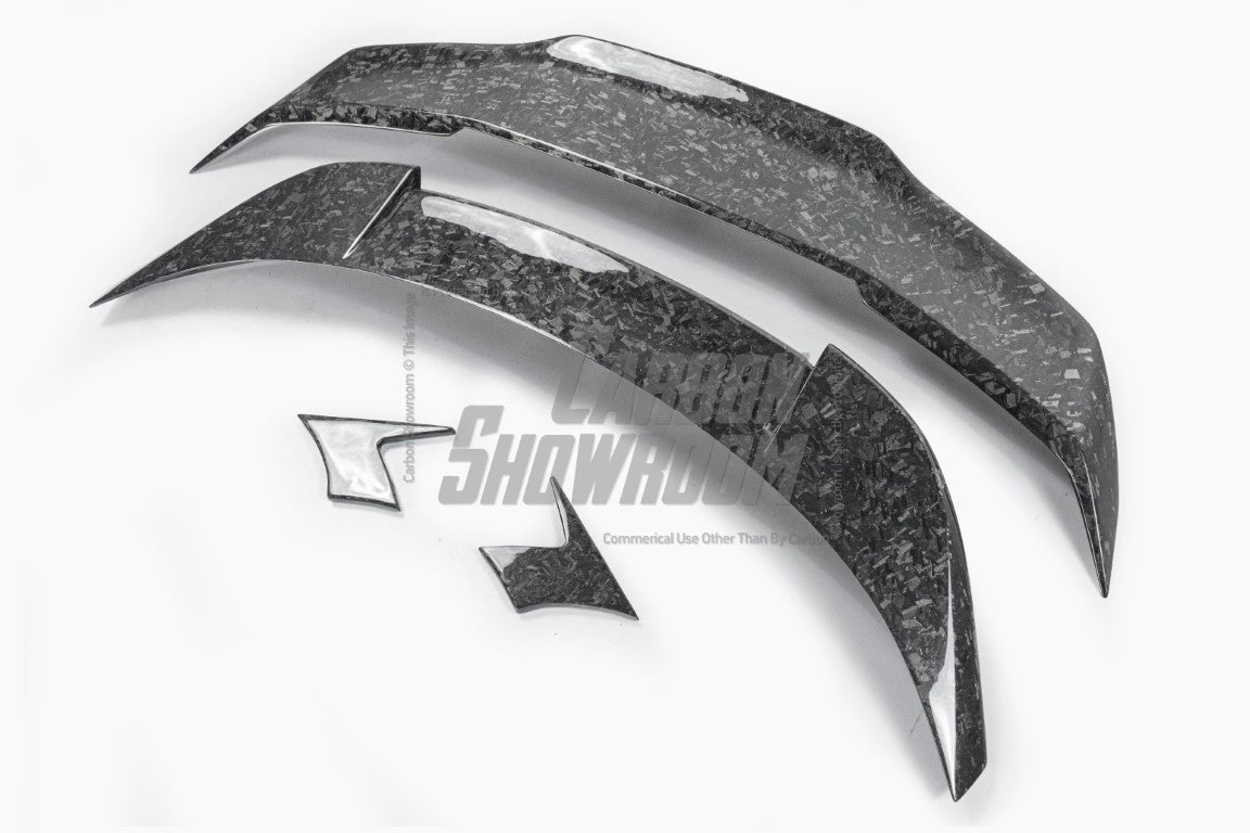 Subaru BRZ ZD8 2022 2023 2024 & Toyota GR86 ZN8 2022 2023 2024 with Aftermarket Parts - "SHINING" Rear GT Wing Carbon Fiber / FRP from Robot Craftsman