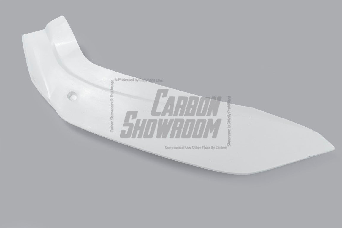 Tesla Model Y Performance AWD Long Range RWD Standard 2020 2021 2023 2024 with Aftermarket Parts - "STARSHIP" Stage 1 Corner Lip (2 pcs) & Stage 2 Corner Lip (4 pcs) & Front Bumper Carbon Fiber from Robot Craftsman