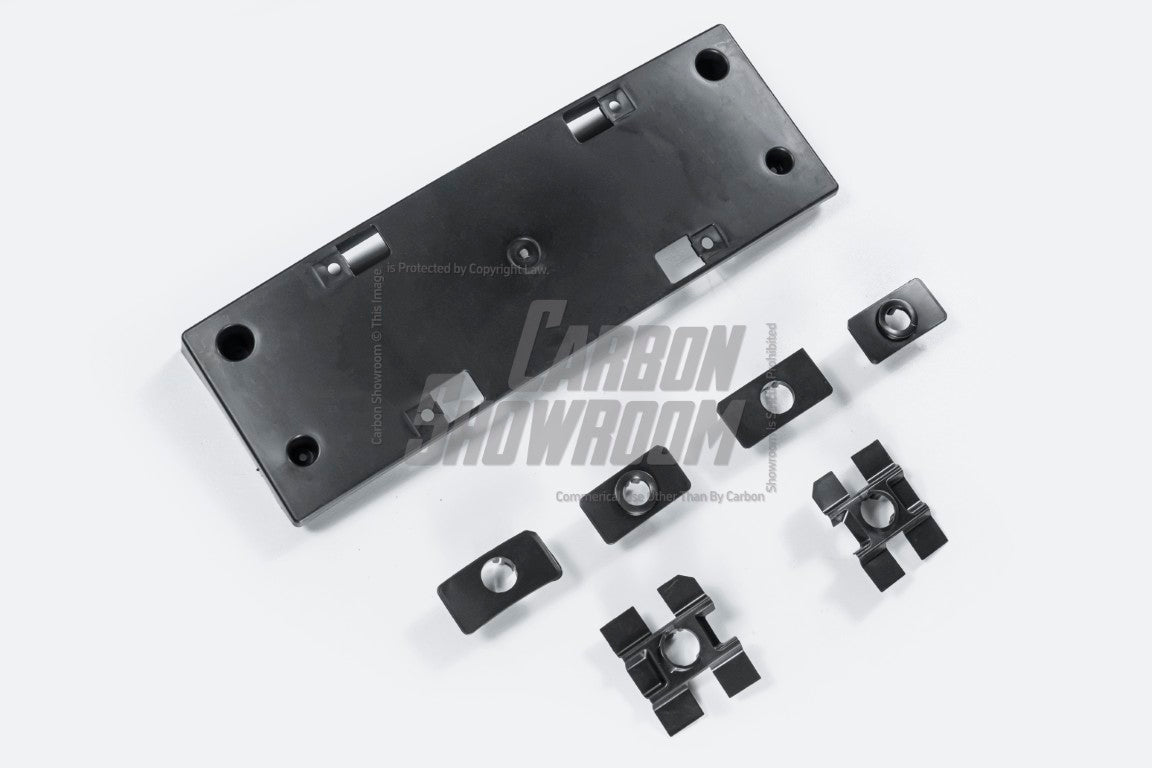 Tesla Model Y Performance AWD Long Range RWD Standard 2020 2021 2023 2024 with Aftermarket Parts - "STARSHIP" Stage 1 Corner Lip (2 pcs) & Stage 2 Corner Lip (4 pcs) & Front Bumper Carbon Fiber from Robot Craftsman