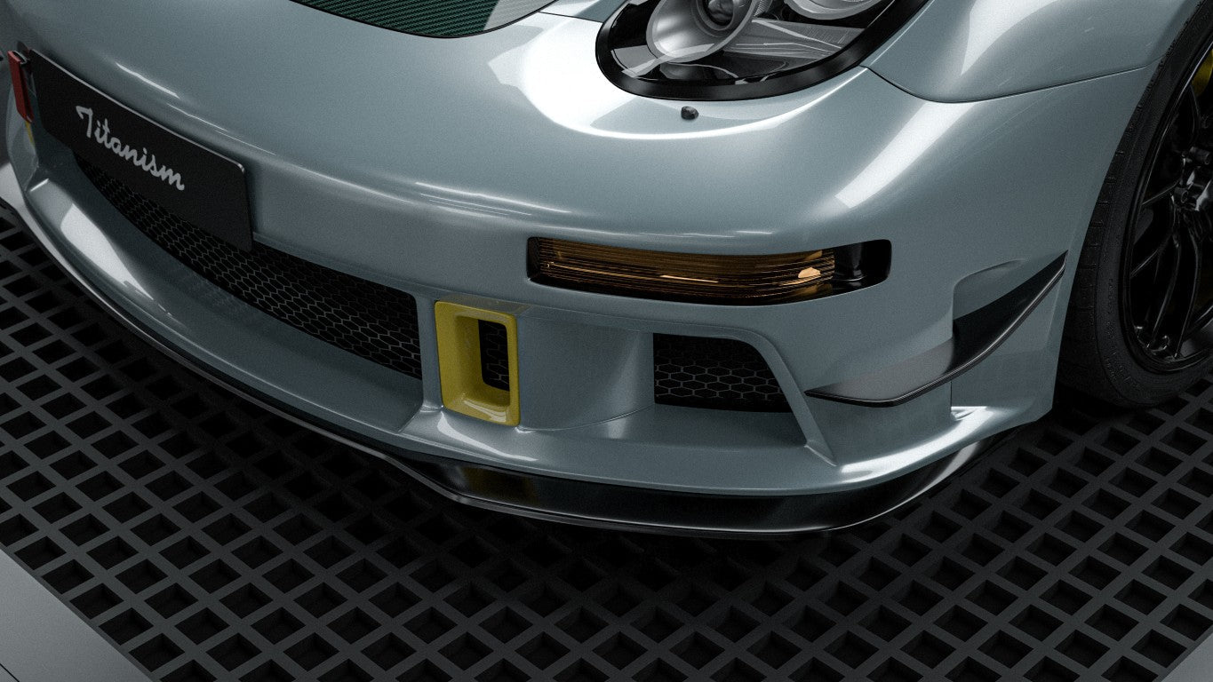 Porsche 987.1 Cayman & Boxster Base / S 2005 2006 2007 2008 & 987.2 Cayman & Boxster Base / S / R 2009 2010 2011 2012 with Aftermarket Parts - TITANISM STUKA Full Kit Carbon Fiber / FRP from Robot Craftsman