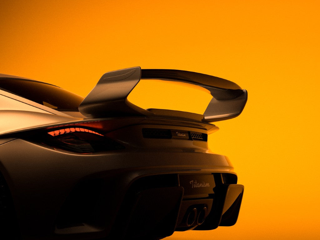 Porsche 987.1 Cayman & Boxster Base / S 2005 2006 2007 2008 & 987.2 Cayman & Boxster Base / S / R 2009 2010 2011 2012 with Aftermarket Parts - TITANISM STUKA Full Kit Carbon Fiber / FRP from Robot Craftsman