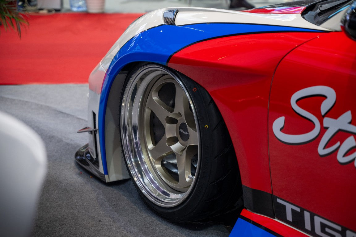 Porsche 987.1 Cayman & Boxster Base / S 2005 2006 2007 2008 & 987.2 Cayman & Boxster Base / S / R 2009 2010 2011 2012 with Aftermarket Parts - TITANISM STUKA Front Fenders