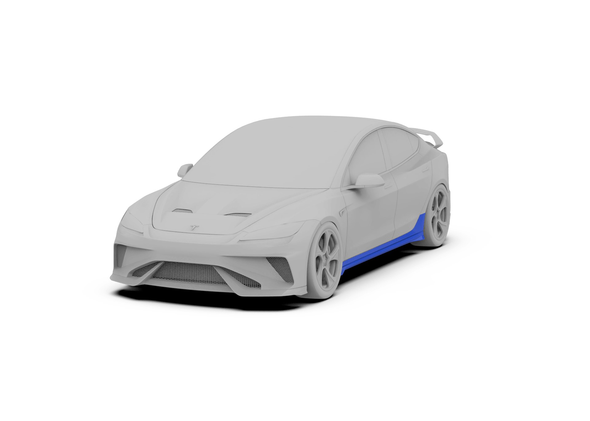 Tesla Model 3 Highland / Performance 2024-ON with Aftermarket Parts - Hacker Side Skirts Carbon Fiber / FRP from Robot Craftsman Tesla Model 3 Highland / Performance 2024-ON with Aftermarket Parts - Hacker Side Skirts Carbon Fiber / FRP from Robot Craftsman