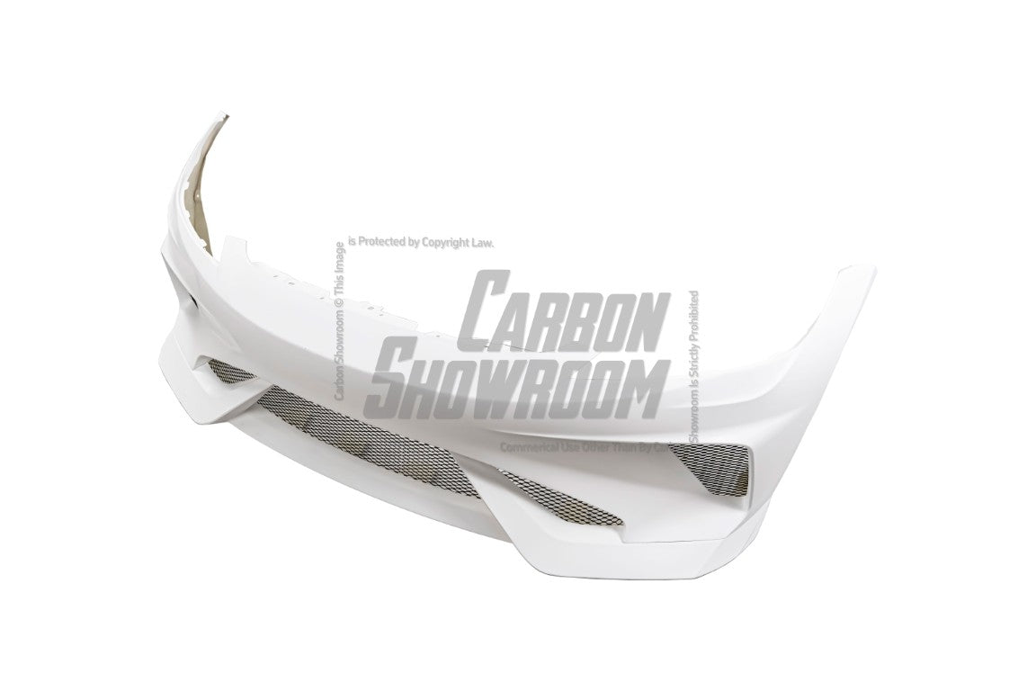 Tesla Model 3 Highland / Performance 2024-ON with Aftermarket Parts - Hacker Narrow Body Front Bumper & Lip Carbon Fiber / FRP from Robot Craftsman Tesla Model 3 Highland / Performance 2024-ON with Aftermarket Parts - Hacker Narrow Body Front Bumper & Lip Carbon Fiber / FRP from Robot Craftsman