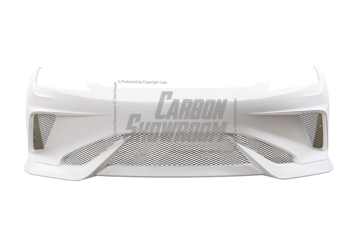 Tesla Model 3 Highland / Performance 2024-ON with Aftermarket Parts - Hacker Narrow Body Front Bumper & Lip Carbon Fiber / FRP from Robot Craftsman Tesla Model 3 Highland / Performance 2024-ON with Aftermarket Parts - Hacker Narrow Body Front Bumper & Lip Carbon Fiber / FRP from Robot Craftsman