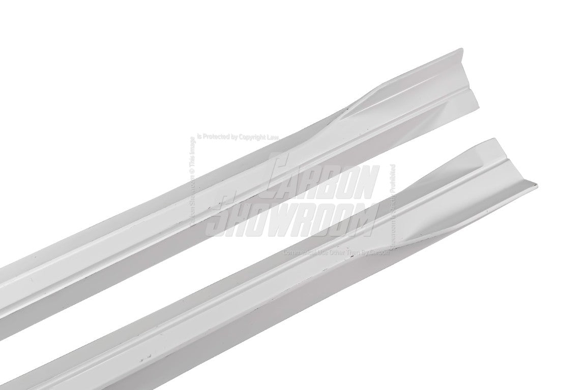 Tesla Model 3 Highland / Performance 2024-ON with Aftermarket Parts - "HACKER" Wheel Arches & Side Skirts Carbon Fiber/FRP from Robot Craftsman Tesla Model 3 Highland / Performance 2024-ON with Aftermarket Parts - "HACKER" Wheel Arches & Side Skirts Carbon Fiber/FRP from Robot Craftsman