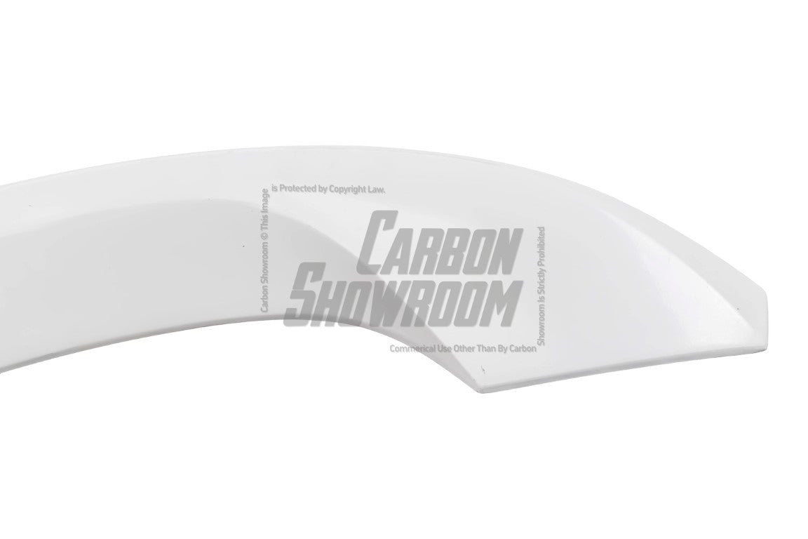 Tesla Model Y Performance AWD Long Range RWD Standard 2020 2021 2023 2024 with Aftermarket Parts - "STARSHIP" Rear Ducktail Spoiler Carbon Fiber / FRP from Robot Craftsman