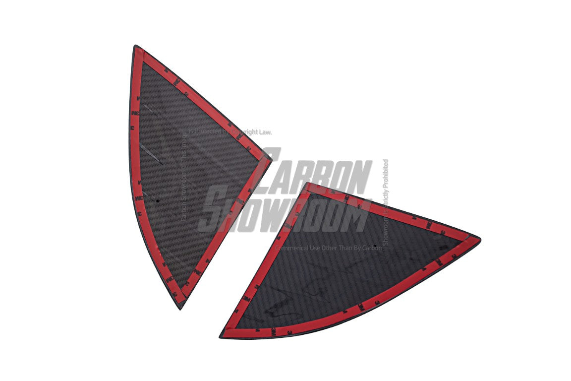 Toyota Supra MK5 A90 A91 3.0 2.0 2020 2021 2022 2023 2024 with Aftermarket Parts - Hyperion Side Window Louver Trim Carbon Fiber / FRP from Robot Craftsman