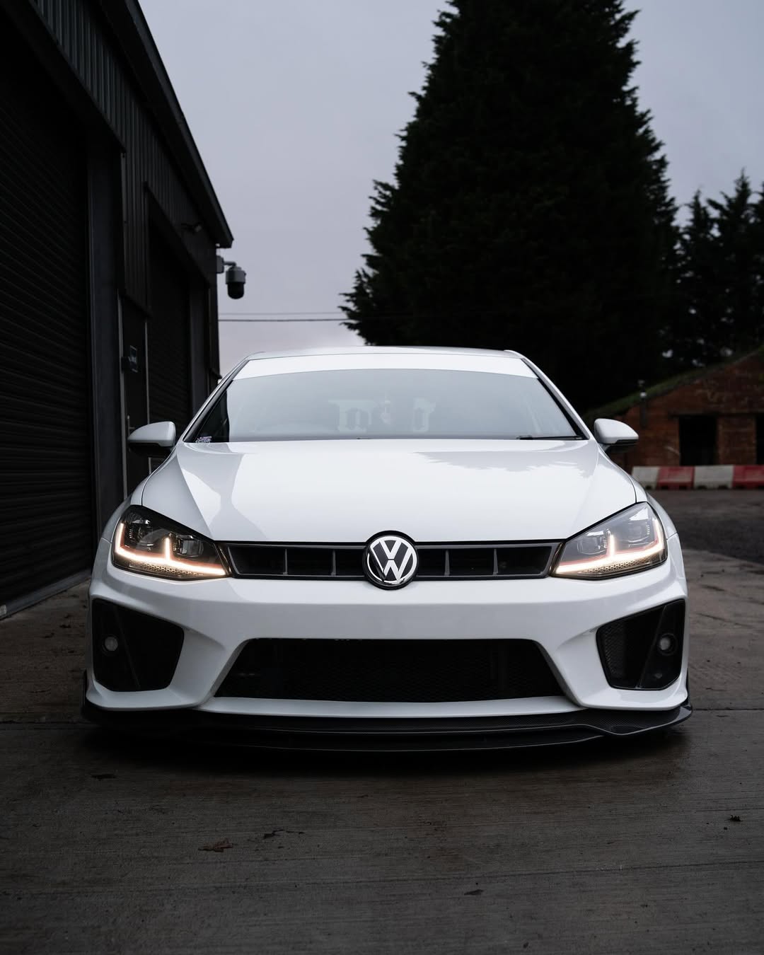 Volkswagen Golf R GTI Base MK7 MK7.5 2015 2016 2017 2018 2019 2020 2021 with Aftermarket Parts - Front Grill Replacement & ROBOT emblem cover Carbon Fiber / FRP from Robot Craftsman Volkswagen Golf R GTI Base MK7 MK7.5 2015 2016 2017 2018 2019 2020 2021 with Aftermarket Parts - Front Grill Replacement & ROBOT emblem cover Carbon Fiber / FRP from Robot Craftsman