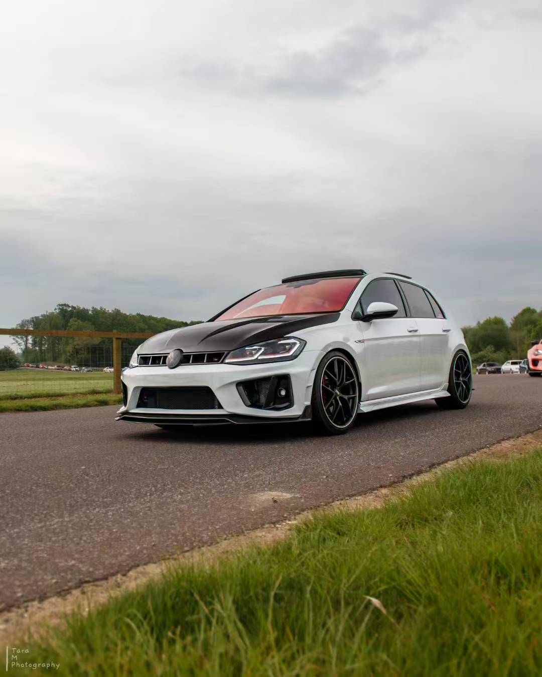 Volkswagen Golf R GTI Base MK7 MK7.5 2015 2016 2017 2018 2019 2020 2021 & Golf R GTI Base MK7 2015 2016 2017 & Golf R GTI Base MK7.5 2018 2019 2020 2021 with Aftermarket Parts - Front Lip & Front Bumper Carbon Fiber / FRP from Robot Craftsman Volkswagen Golf R GTI Base MK7 MK7.5 2015 2016 2017 2018 2019 2020 2021 & Golf R GTI Base MK7 2015 2016 2017 & Golf R GTI Base MK7.5 2018 2019 2020 2021 with Aftermarket Parts - Front Lip & Front Bumper Carbon Fiber / FRP from Robot Craftsman