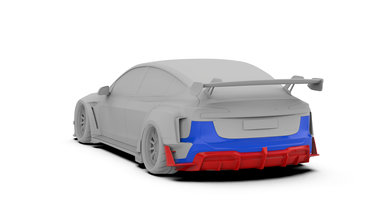 Tesla Model 3 Highland / Performance 2024-ON with Robot Craftsman's Aftermarket Parts - Robot Package A Carbon Fiber / FRP Tesla Model 3 Highland / Performance 2024-ON with Robot Craftsman's Aftermarket Parts - Robot Package A Carbon Fiber / FRP