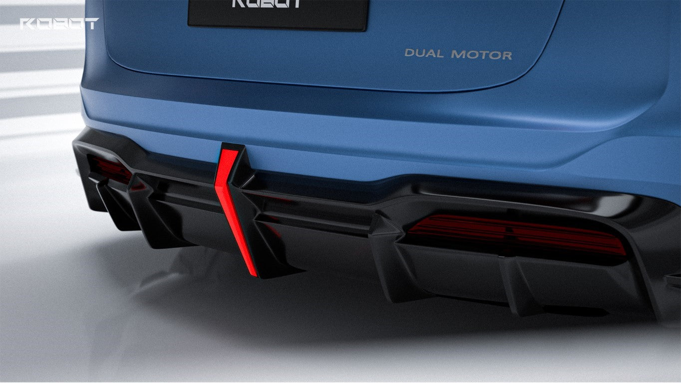 Tesla Model 3 Highland / Performance 2024-ON with Aftermarket Parts - Full Complete Kit Carbon Fiber / FRP from Robot Craftsman Tesla Model 3 Highland / Performance 2024-ON with Aftermarket Parts - Full Complete Kit Carbon Fiber / FRP from Robot Craftsman