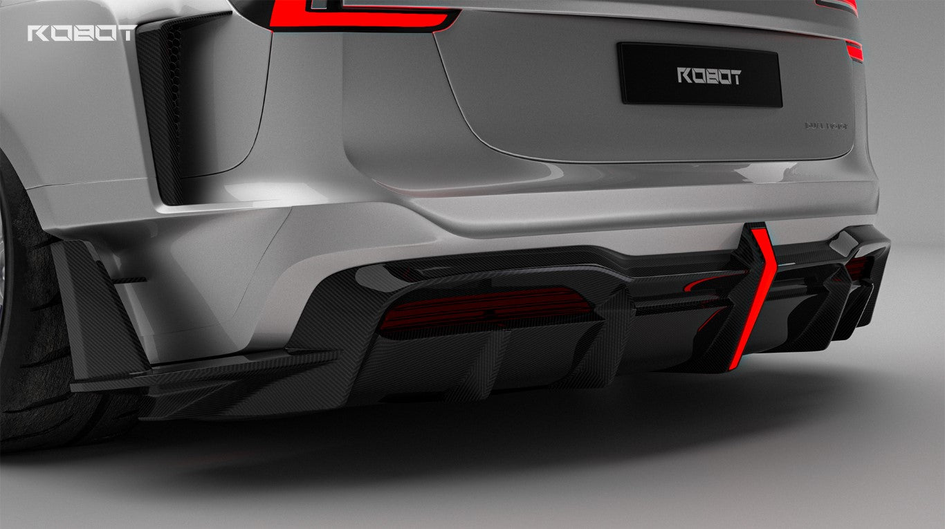 Tesla Model 3 Highland / Performance 2024-ON with Robot Craftsman's Aftermarket Parts - Robot Package A Carbon Fiber / FRP Tesla Model 3 Highland / Performance 2024-ON with Robot Craftsman's Aftermarket Parts - Robot Package A Carbon Fiber / FRP