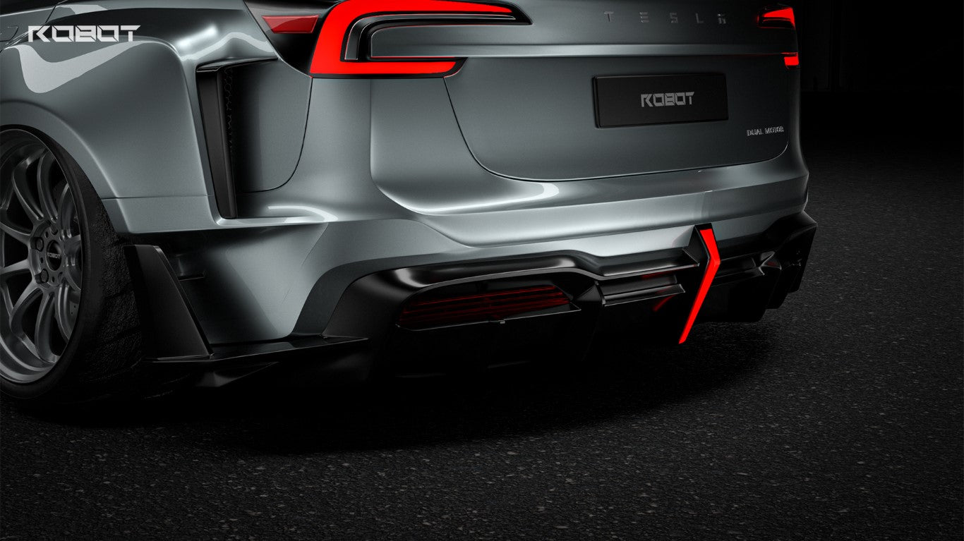 Tesla Model 3 Highland / Performance 2024-ON with Aftermarket Parts - Full Complete Kit Carbon Fiber / FRP from Robot Craftsman Tesla Model 3 Highland / Performance 2024-ON with Aftermarket Parts - Full Complete Kit Carbon Fiber / FRP from Robot Craftsman