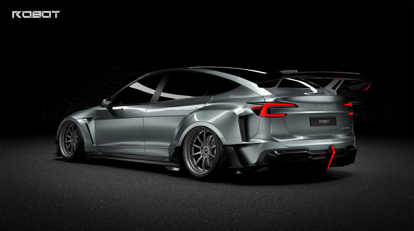 Tesla Model 3 Highland / Performance 2024-ON with Robot Craftsman's Aftermarket Parts - Robot Package A Carbon Fiber / FRP Tesla Model 3 Highland / Performance 2024-ON with Robot Craftsman's Aftermarket Parts - Robot Package A Carbon Fiber / FRP