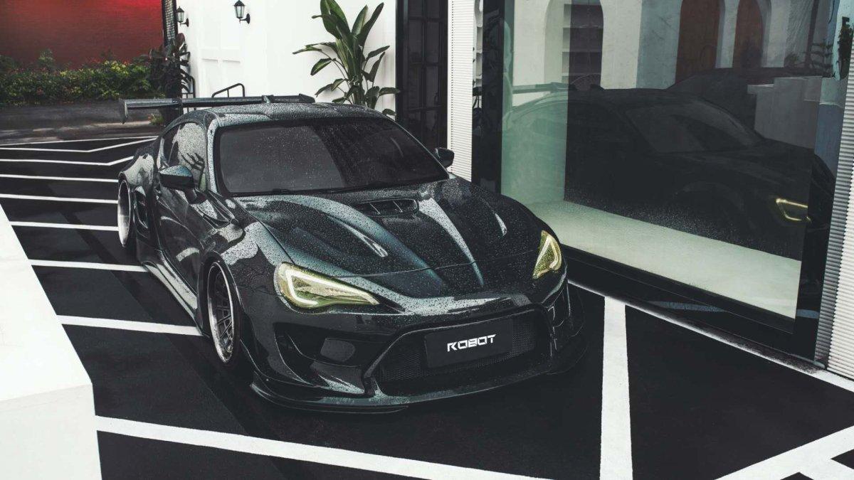Toyota GT86 86 TRD GT SE Base ZN6 2017 2018 2019 2020 & Scion FR-S FRS ZN6 2013 2014 2015 2016 & BRZ TS Limited Premium ZN6 2013 2014 2015 2016 2017 2018 2019 2020 (compatible with ROBOT widebody kit) with Aftermarket Parts - Replacement Hood Scoop& Hood Bonnet Carbon Fiber / FRP from Robot Craftsman Toyota GT86 86 TRD GT SE Base ZN6 2017 2018 2019 2020 & Scion FR-S FRS ZN6 2013 2014 2015 2016 & BRZ TS Limited Premium ZN6 2013 2014 2015 2016 2017 2018 2019 2020 (compatible with ROBOT widebody kit) with Aftermarket Parts - Replacement Hood Scoop& Hood Bonnet Carbon Fiber / FRP from Robot Craftsman