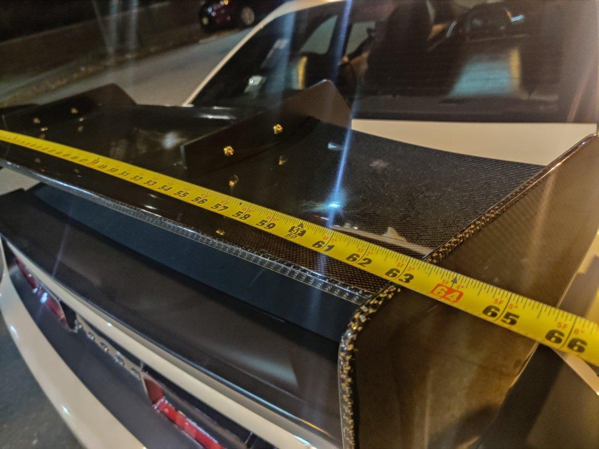 ROBOT CRAFTSMAN Carbon Fiber or FRP Swan Neck Hammer GT Wing For Dodge Challenger Scatpack RT Hellcat - Performance SpeedShop ROBOT CRAFTSMAN Carbon Fiber or FRP Swan Neck Hammer GT Wing For Dodge Challenger Scatpack RT Hellcat - Performance SpeedShop