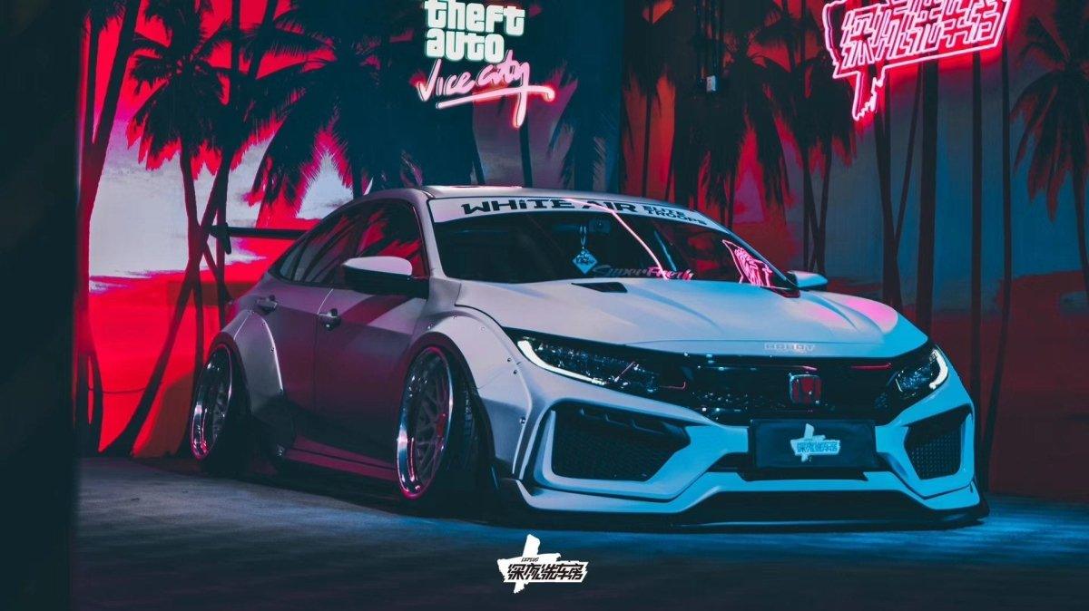 ROBOT CRAFTSMAN Carbon Fiber Widebody Kit For Honda Civic 10th Gen - Performance SpeedShop ROBOT CRAFTSMAN Carbon Fiber Widebody Kit For Honda Civic 10th Gen - Performance SpeedShop