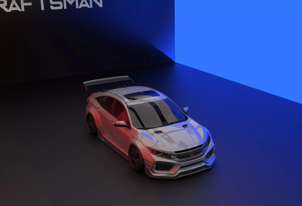 ROBOT CRAFTSMAN Carbon Fiber Widebody Kit For Honda Civic 10th Gen - Performance SpeedShop ROBOT CRAFTSMAN Carbon Fiber Widebody Kit For Honda Civic 10th Gen - Performance SpeedShop