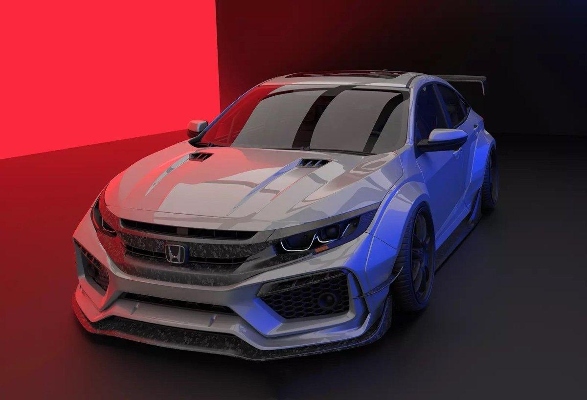 ROBOT CRAFTSMAN Carbon Fiber Widebody Kit For Honda Civic 10th Gen - Performance SpeedShop ROBOT CRAFTSMAN Carbon Fiber Widebody Kit For Honda Civic 10th Gen - Performance SpeedShop