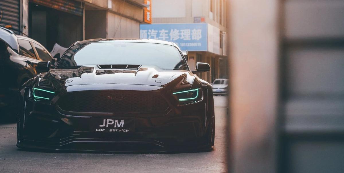 ROBOT CRAFTSMAN "Cavalier" Widebody Kit For Mustang S550.1 2015-2017 Carbon Fiber - Performance SpeedShop ROBOT CRAFTSMAN "Cavalier" Widebody Kit For Mustang S550.1 2015-2017 Carbon Fiber - Performance SpeedShop